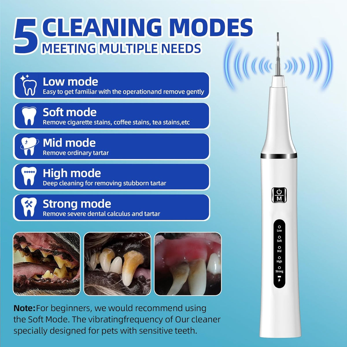 Groomify™ Ultrasonic Dental Kit