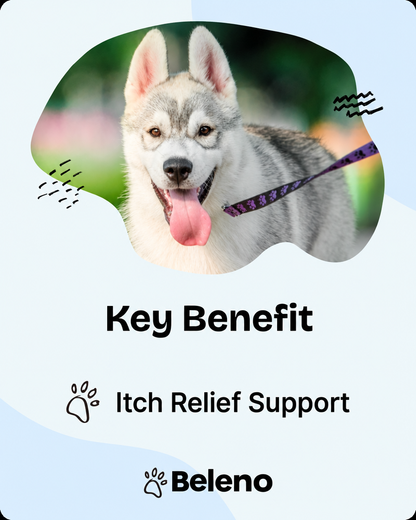 Beleno Itch Relief Drops key benefit - itch relief support