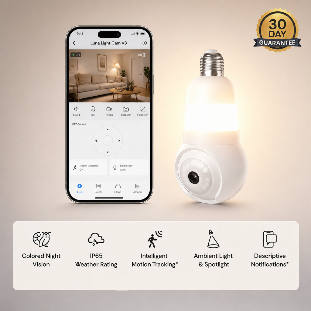 Beleno Bulb Camera + Free App