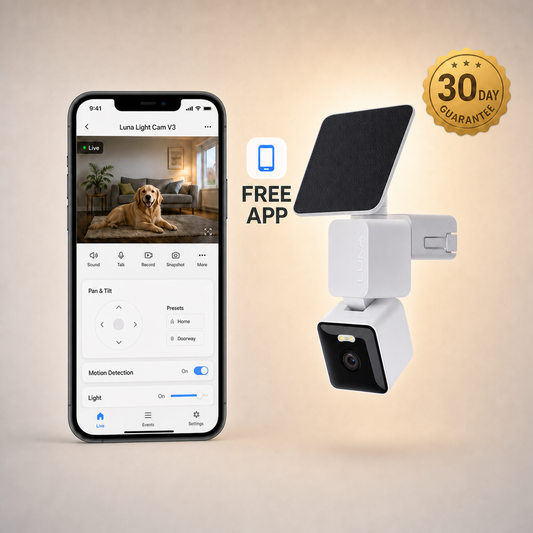 Cámara solar inteligente Beleno + aplicación gratuita